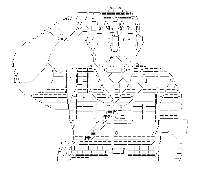 敬礼する両津勘吉