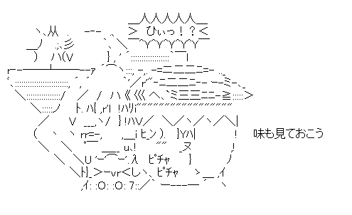 ゆっくり露伴「味も見ておこう」